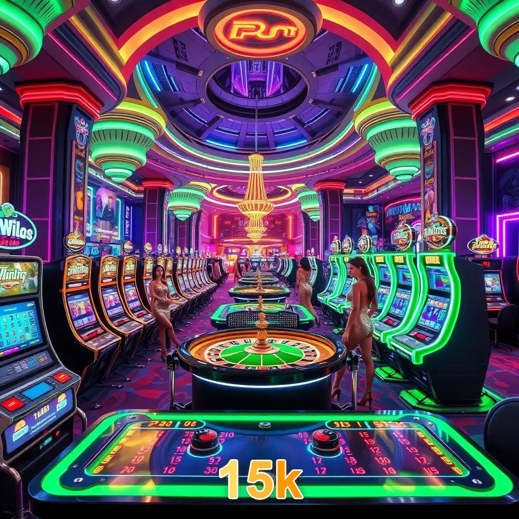 Cassino ao vivo 15k dealers