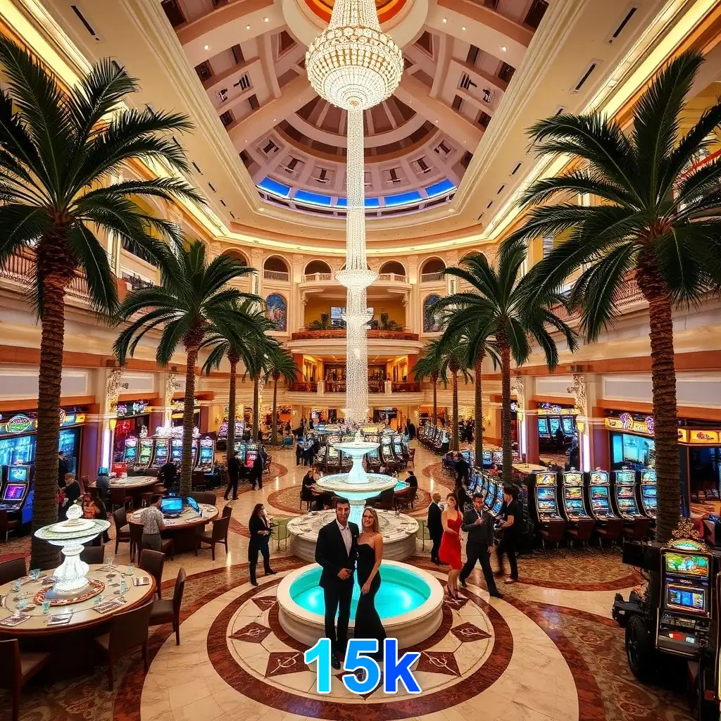 Roleta e blackjack 15k